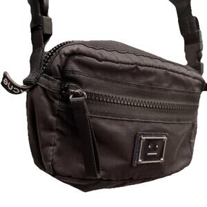 Acne Studios Akila Face Crossbody Bag Black Mini Messenger Rare